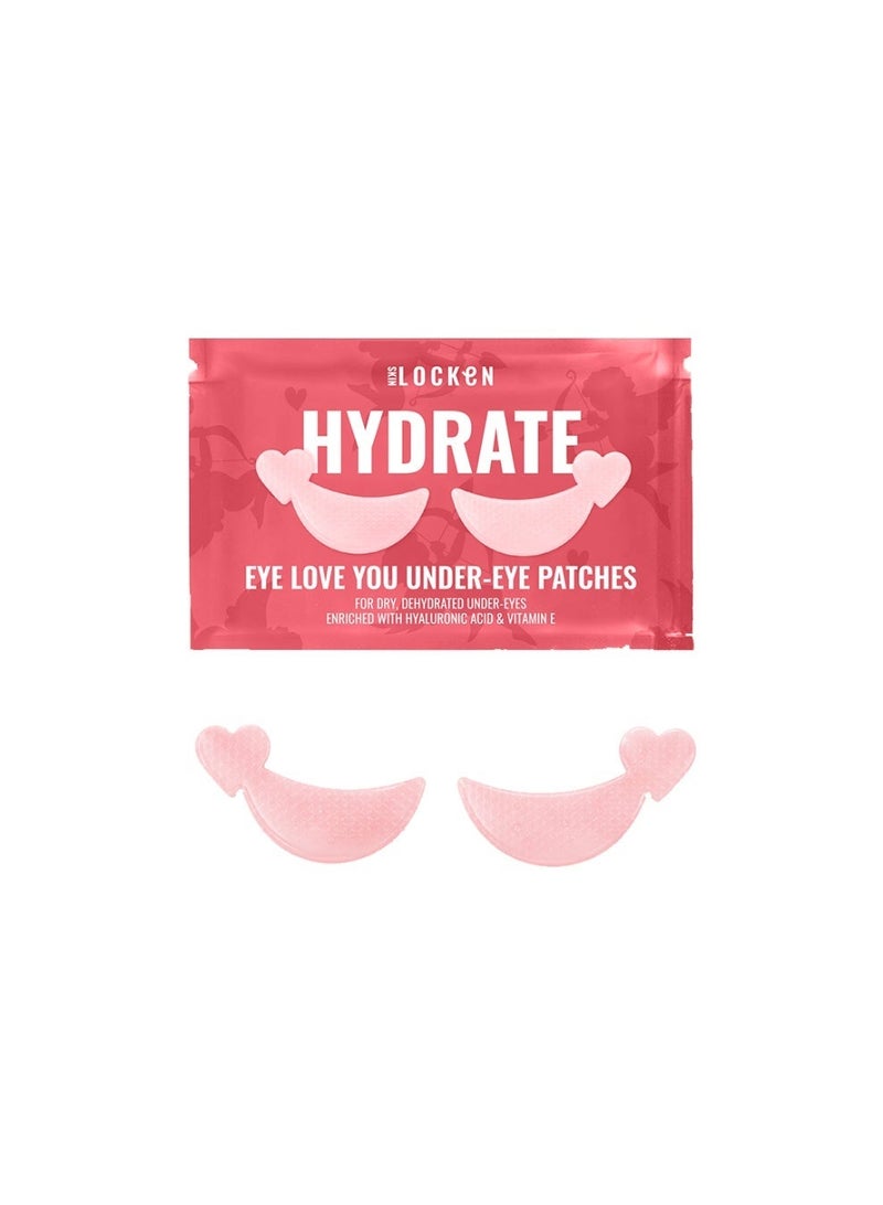 لوكين أي لوف يو  | لصقات لترطيب و تغذية منطقة تحت العين الجافة - Image 1